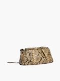 Multi Soft Leather Snake Print Crossbody Bag  Women