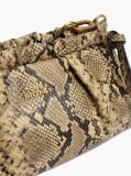 Multi Soft Leather Snake Print Crossbody Bag  Women