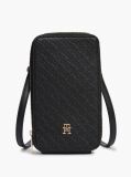 Μαύρο Hilfiger Icon Τσάντα Χιαστί Με Φερμουάρ  Γυναίκες
