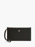 Μαύρο Hilfiger Icon Πορτοφόλι Χειρός  Γυναίκες
