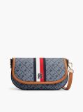 Blue TH Monoplay Global Stripe Saddle Bag  Women