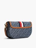 Blue TH Monoplay Global Stripe Saddle Bag  Women