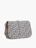 Blue Heritage Jacquard Chain Strap Crossbody Bag  Women