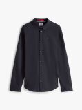 Black Stretch Slim Fit Shirt  Men