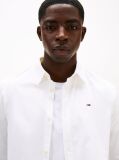 White Stretch Slim Fit Shirt  Men