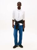 White Stretch Slim Fit Shirt  Men