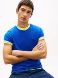 Blue Regular Fit Crew T-Shirt  Men