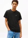 Μαύρο T-Shirt Από Οργανικό Βαμβακερό Jersey  Άνδρες