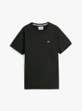Μαύρο T-Shirt Από Οργανικό Βαμβακερό Jersey  Άνδρες