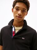 Black Pure Organic Cotton Slim Fit Polo  Men