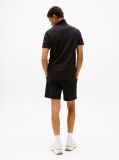 Black Pure Organic Cotton Slim Fit Polo  Men