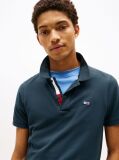 Blue Pure Organic Cotton Slim Fit Polo  Men