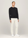 Black Crew Neck Jumper  Men