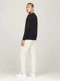 Black Crew Neck Jumper  Men