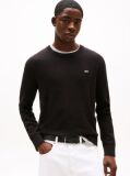Black Crew Neck Jumper  Men