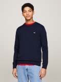 Blue Crew Neck Jumper  Men