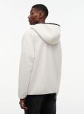 Beige Teddy Zip-Thru Hoody  Men
