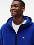 Μπλε Teddy Hoody Με Φερμουάρ  Άνδρες