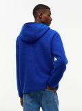 Μπλε Teddy Hoody Με Φερμουάρ  Άνδρες