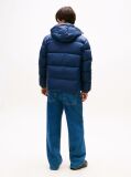 Blue Water Repellent Down Jacket  Men