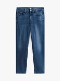 Blue Isaac Relaxed Tapered Jeans  Men