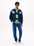 Blue Isaac Relaxed Tapered Jeans  Men