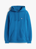 Blue Tommy Badge Drawstring Hoody  Men