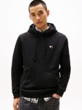 Μαύρο Hoody Με Σήμα Tommy Και Κορδόνι  Άνδρες