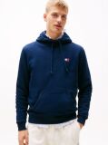 Blue Tommy Badge Drawstring Hoody  Men