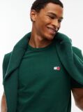 Green Tommy Badge Crew Neck T-Shirt  Men