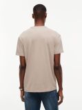 Brown Tommy Badge Crew Neck T-Shirt  Men