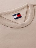 Brown Tommy Badge Crew Neck T-Shirt  Men