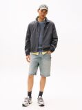 Black Essential Flag Patch Jacket  Men