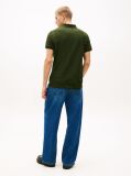 Green Flag Patch Slim Fit Polo Shirt  Men