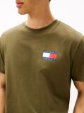 Πράσινο T-Shirt Σε Slim Γραμμή Με Λογότυπο  Άνδρες