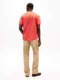 Orange Logo Slim T-Shirt  Men