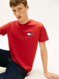 Κόκκινο T-Shirt Σε Slim Γραμμή Με Λογότυπο  Άνδρες