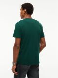 Green Regular Logo Embroidery T-Shirt  Men