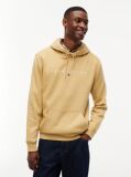 Beige Regular Logo Hoody  Men