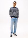 Denim Isaac Whiskered Relaxed Tapered Jeans  Men