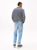 Denim Isaac Whiskered Relaxed Tapered Jeans  Men