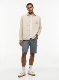 Beige Brick Cord Overshirt  Men
