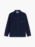 Μπλε Φαρδύ Overshirt  Άνδρες
