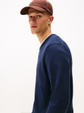 Blue Crew Neck Slim Jumper  Men