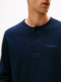 Μπλε Slim T-Shirt  Άνδρες