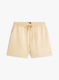 Beige Flag Patch Regular Bermuda Shorts  Men