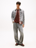 Denim Ryan Back Logo Denim Trucker Jacket  Men