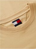 Beige Logo Jersey Crew Neck T-Shirt  Men