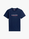 Blue Logo Jersey Crew Neck T-Shirt  Men