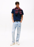 Blue Logo Jersey Crew Neck T-Shirt  Men